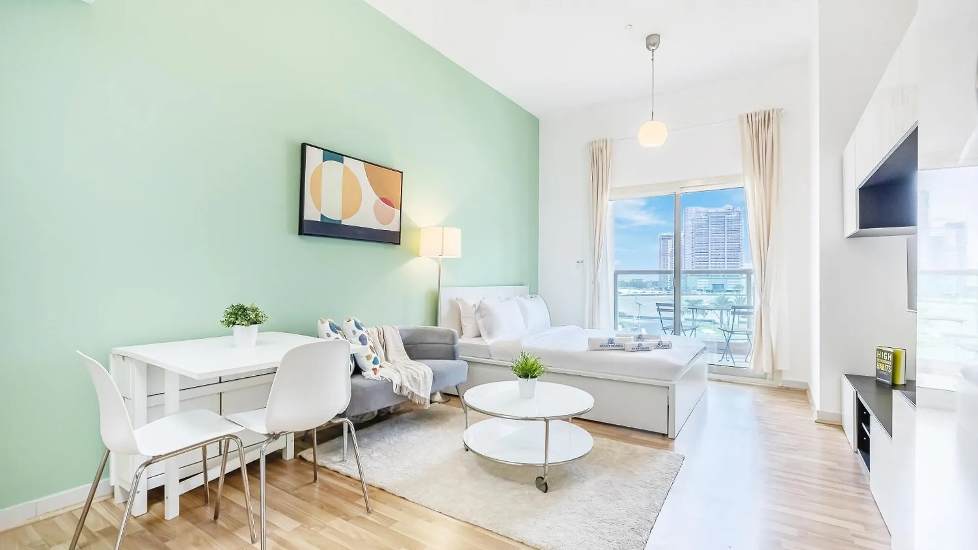 Luxe Studio With Upgraded Interior In Sports City Dubai